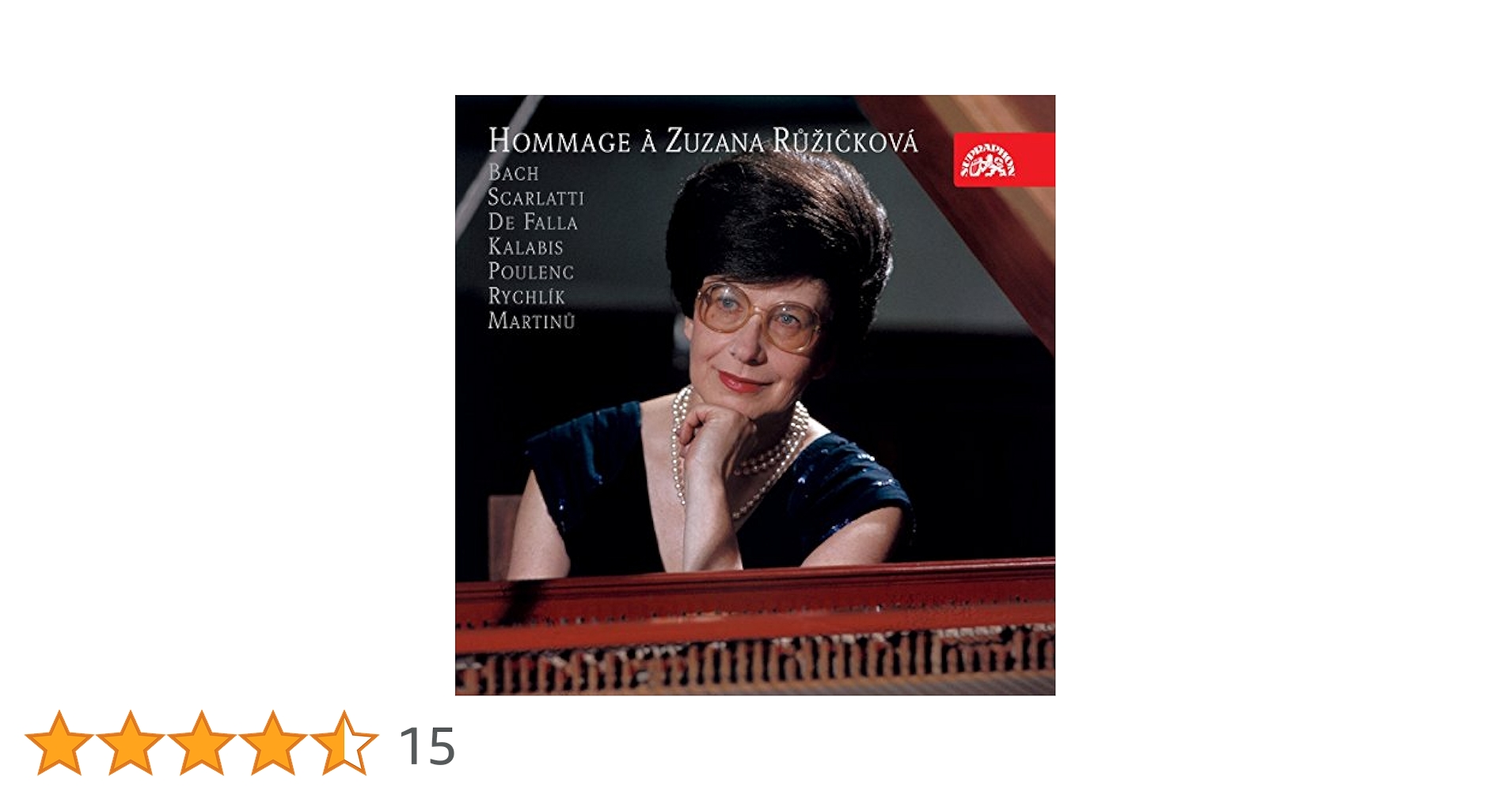 Hommage A Zuzana Ruzickova: Amazon.co.uk: CDs & Vinyl